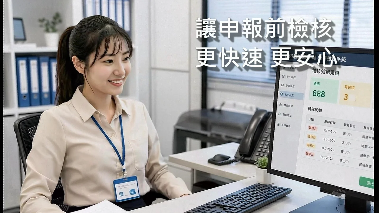 長照居服紀錄 AI 智慧檢核系統展示影片